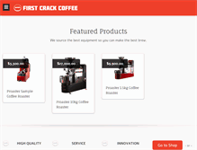 Tablet Screenshot of firstcrack.com